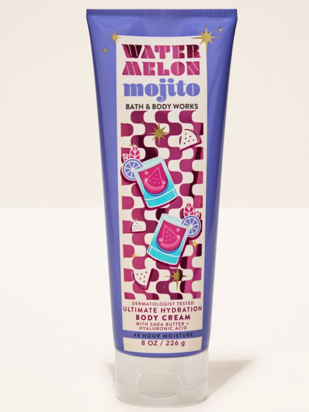 Bath & Body Works Watermelon Mojito Ultimate Hydration Body Cream NEW full size